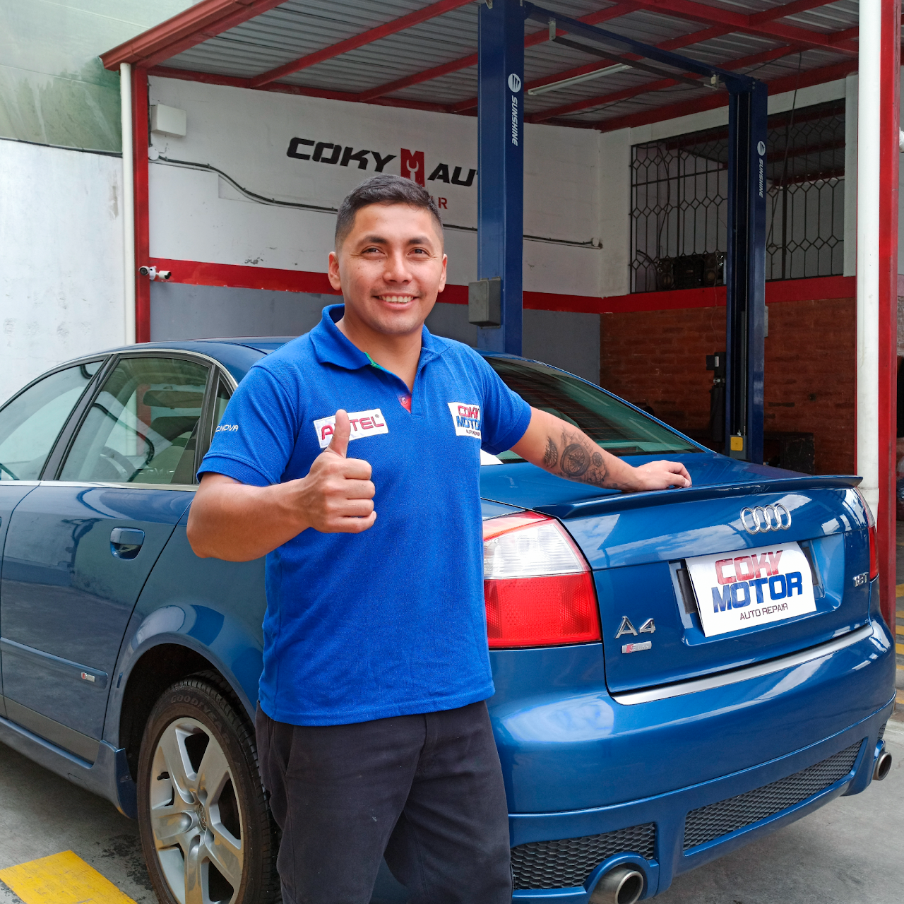 Reparación de sistema de escape COKY MOTOR